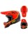 Oneal Blade Charger Downhill Helm neon rot mit TWO-X Rocket Brille