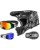 Oneal Blade Rider Downhill Helm schwarz weiss mit TWO-X Rocket Brille