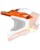 Oneal Spare Visor 8Series Crosshelm Blizzard orange orange